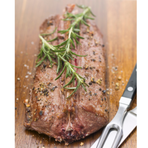 Rehrücken mit Knochen - Preis/kg